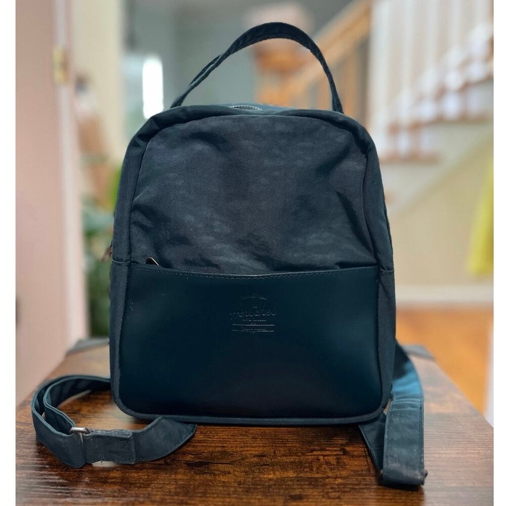 Herschel Supply Co 5L Orion Nylon Leather Mini Backpack - Picture 1 of 10